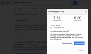 Google arama sonucunda internet hizinizi olcmeye basliyor85614 1