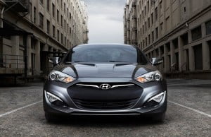 Hyundai, Google ile Ortaklık Peşinde! 15 2017 Hyundai Genesis Coupe front angle headlights and grille