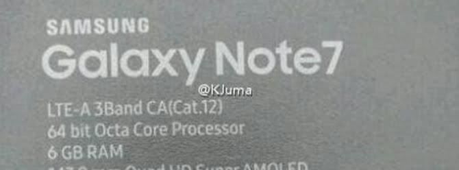 6 GB RAM'li Note 7'den umut kesilmedi! 1 note 7 6 gb ram 128 gb hafiza