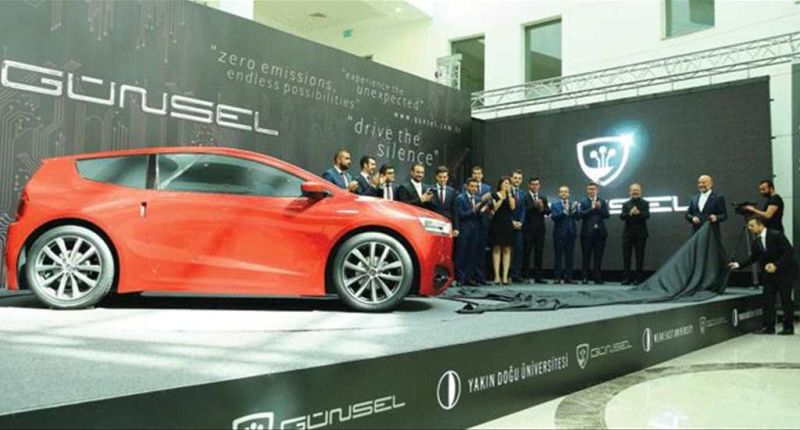 kktcnin ilk yerli arabasi gunsel