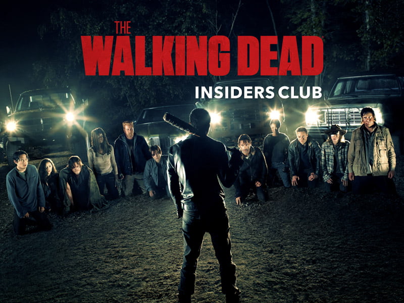 the walking dead season 7 comic con insiders club