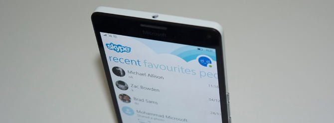 windows phone skype