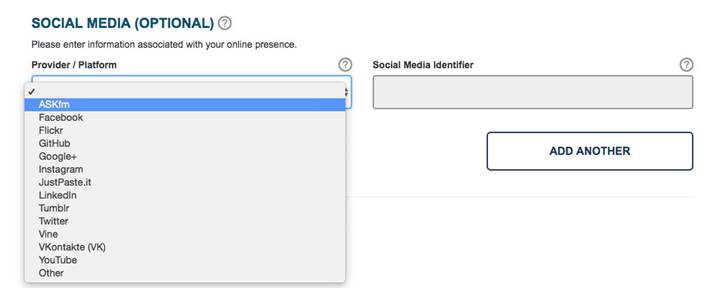 ABD ulkeye giris yapacak kisilerden sosyal medya hesaplarinin bilgilerini istiyor88168 0