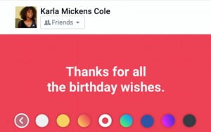 Facebook durum güncellemeleri renkleniyor! 18 facebook durum guncellemeleri renk