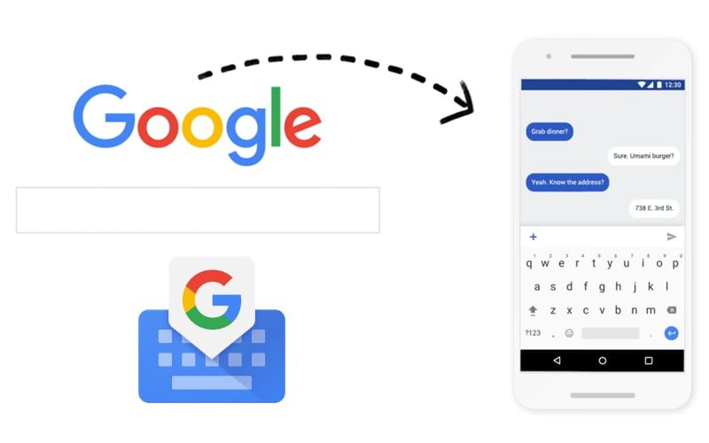 Google Gboard Android için yayınlandı! 1 google gboard klavye