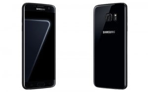 parlak siyah galaxy s7 edge