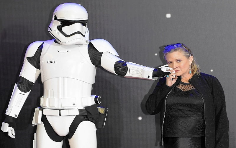 star wars carrie fisher