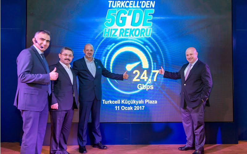 Turkcell 5G testinde hız rekoru kırdı 1 Turkcell 5G