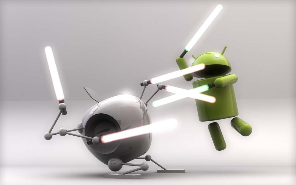 Android ve iOS Pazarın Tamamını Ele Geçirdi 1 Android versus iOS