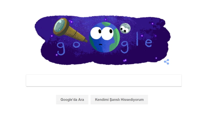 google gezegen doodle
