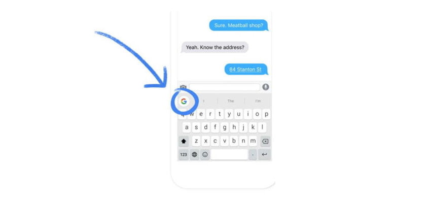 iOS için Gboard