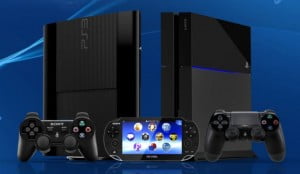 Sony Playstation 3 Playstation 4 PS Vita