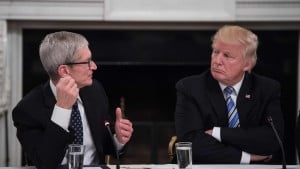 tim cook donald trump