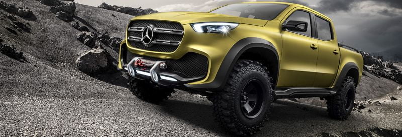 Mercedes Benzin ilk Pick Up modeli X Class Kasımda Satışa Sunulacak