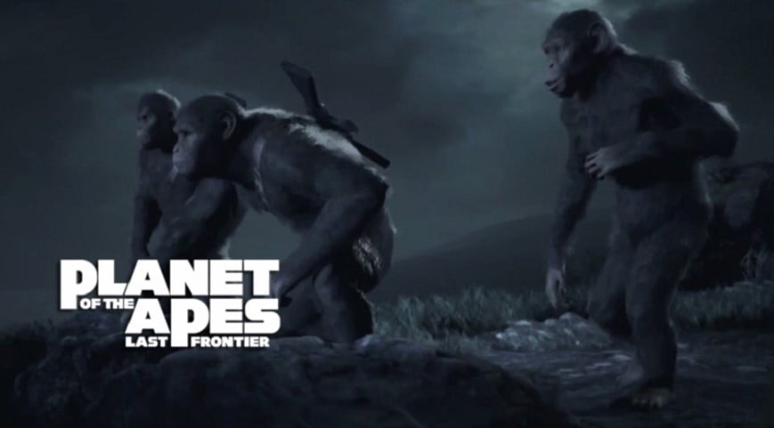 Planet of the Apes Last Frontier için yeni video 1 pota