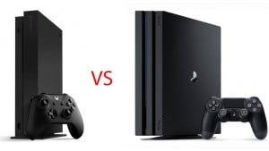 xbox one x vs playstation 4 pro