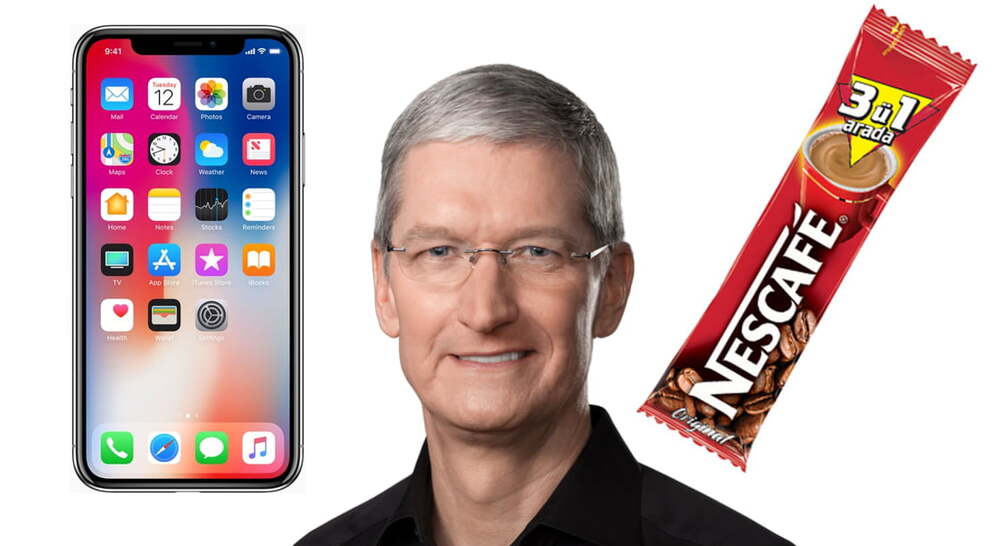 Tim Cook, kahve alabilen iPhone X de alır diyor. Peki kaç kahve lazım, hesaplıyoruz!