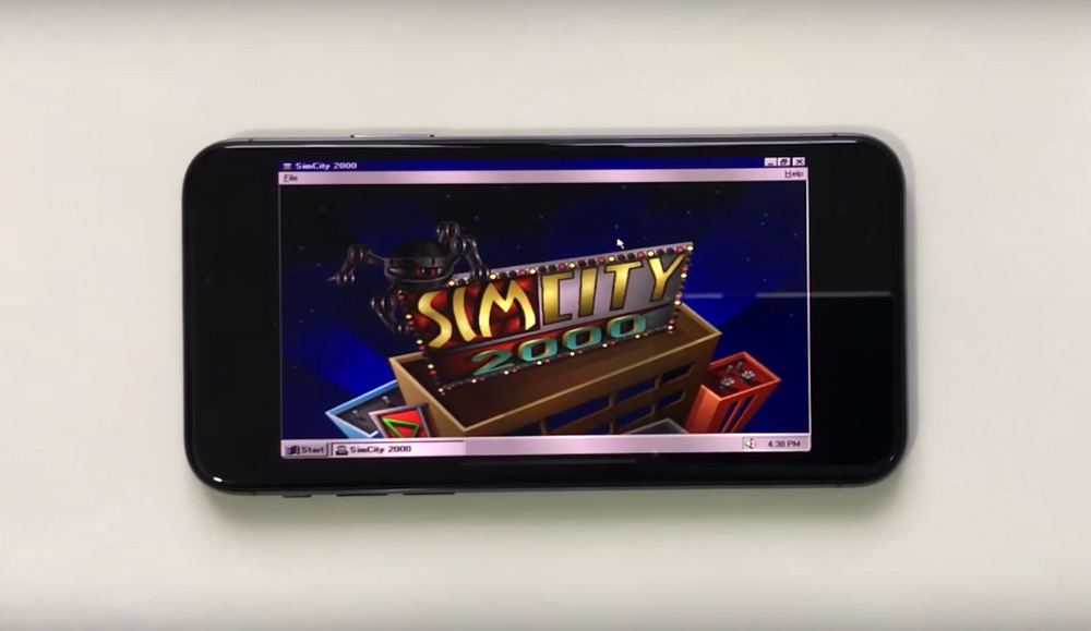 iPhone X'a Windows 95 Yüklendi! 1 ip