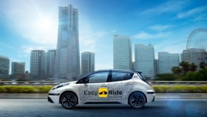 Nissan yeni Easy Ride Sürücüsüz Taksileri Deneyecek