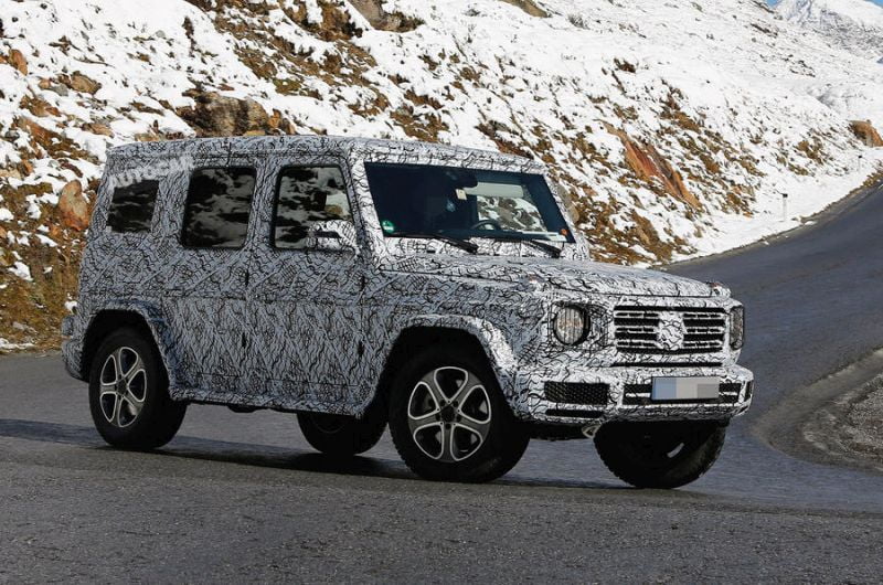 2018 Mercedes Benz G Serisi Detroit Motor Showa hazır
