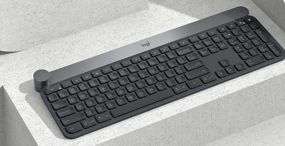 Logitech Craft kablosuz klavye ön inceleme - #CES2018 1 kal5