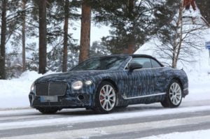 Yeni Bentley Continental GTC casus kameralara yakalandı