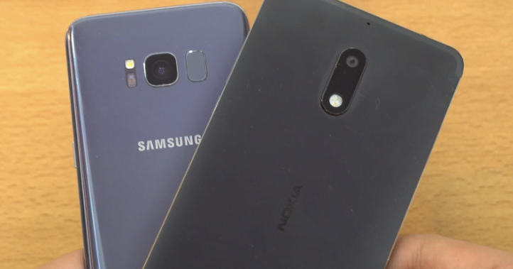galaxy s9 ve nokia 8 sirocco