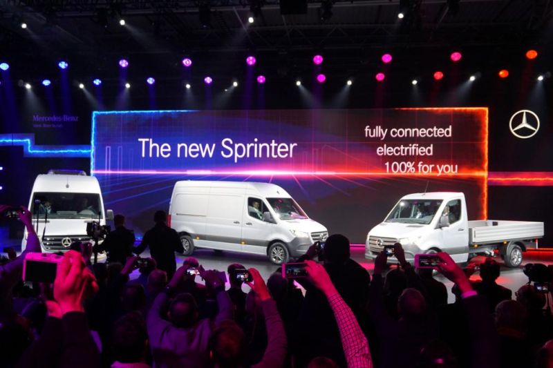 Mercedes Benz Sprinter baştan aşağı yenilendi