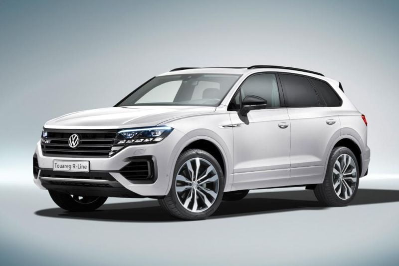 new touareg r line white 22
