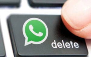 whatsapp gonderilen mesaji silme