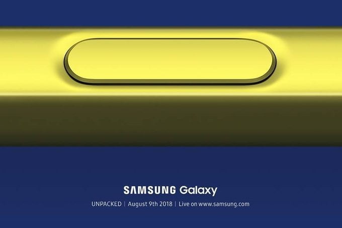Galaxy Note 9 tanıtım tarihi