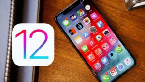 iOS 12 güncellemesi