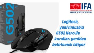 Logitech G502 Hero mouse ön inceleme - #IFA2018 26 logitech 1