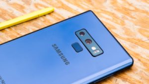 Galaxy Note 9 kamera sorunu