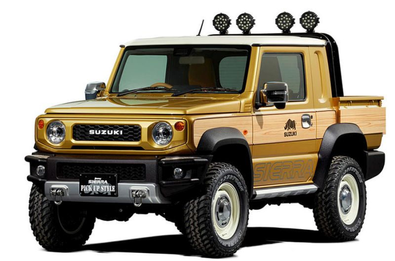 Suzuki'den retro pick-up konsepti: İşte karşınızda Suzuki Jimny Sierra! 1 Suzuki Jimny Sierra