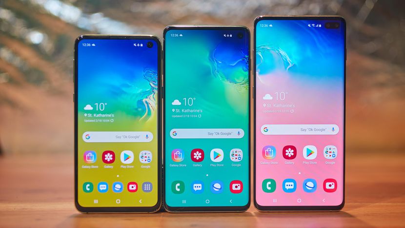 Galaxy S10 Galaxy S10+ ve Galaxy S10e karşılaştırması