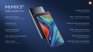 Xiaomi Mi Mix 3 5G