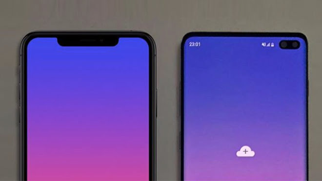 galaxy s10 vs iphone xs