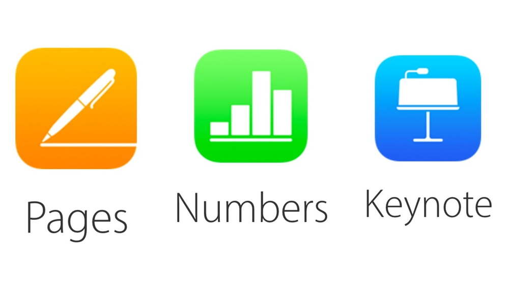 Pages, Numbers ve Keynote