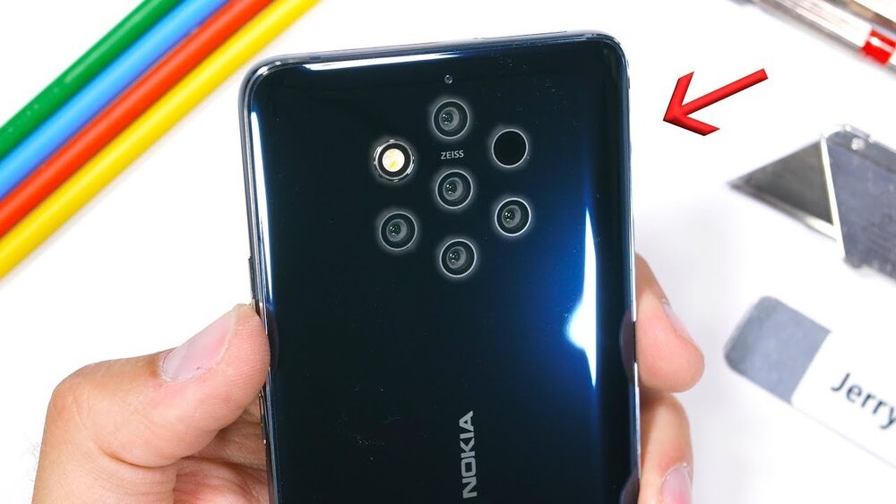 Beş kameralı Nokia 9