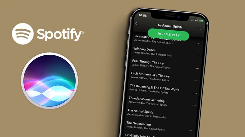 Spotify Siri