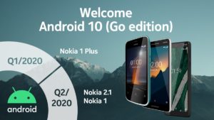 Android 10 Go alacak Nokia modelleri