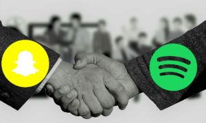 Spotify snapchat