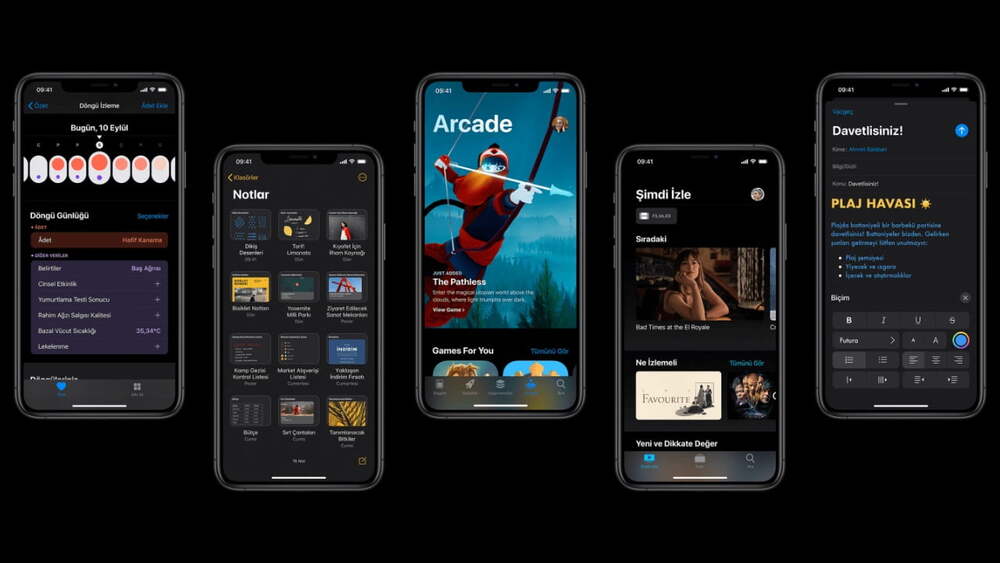 iOS 13 güncellemesi