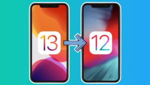 iOS 13ten iOS 12ye dönüş 1