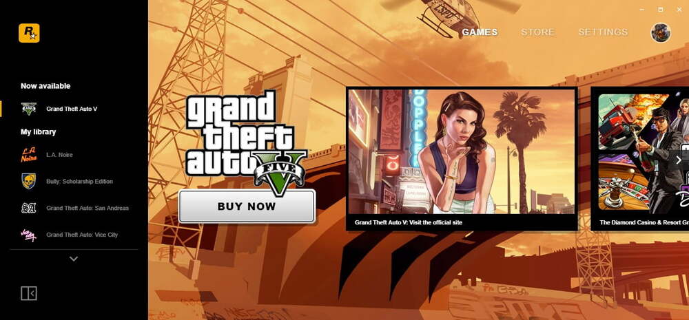 Rockstar Games Launcher