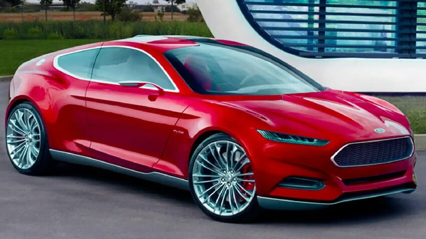 ford elektrikli mustang