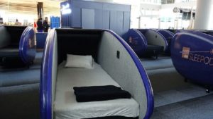 Kiralanabilir uyku kapsülü