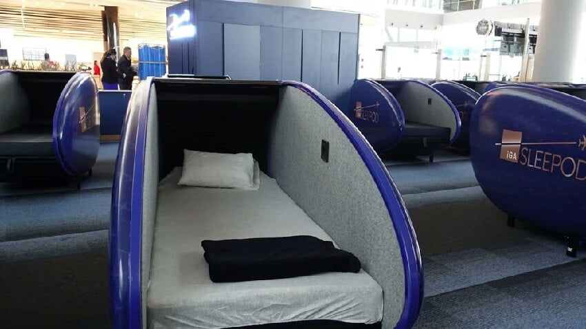 Kiralanabilir uyku kapsülü