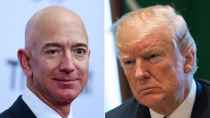 Amazon ve Donald Trump